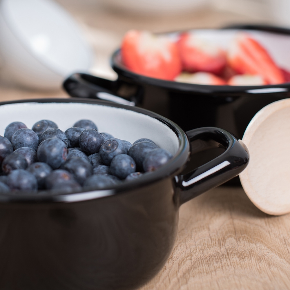Riess Dwarfs - Shallow casserole with lid