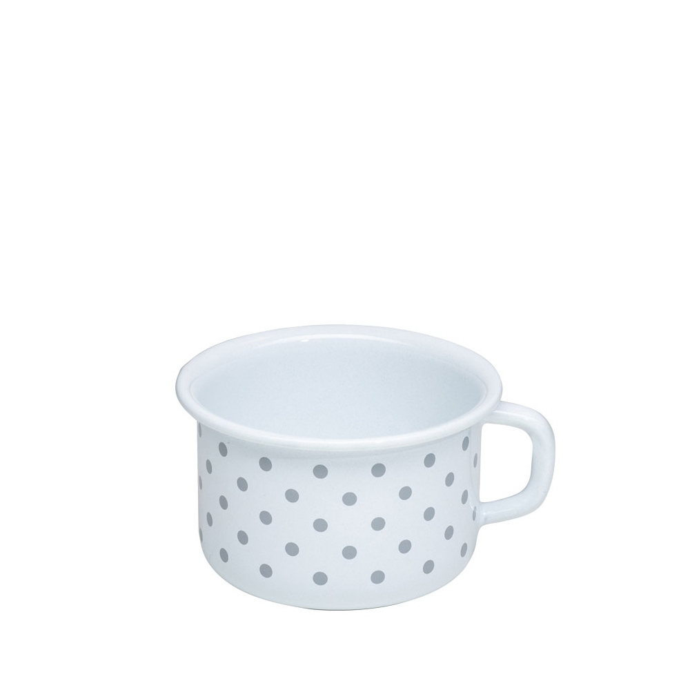 Riess COUNTRY - Pünktchen Grau - Kaffeeschale Riess COUNTRY - Pünktchen Grau - Kaffeeschale