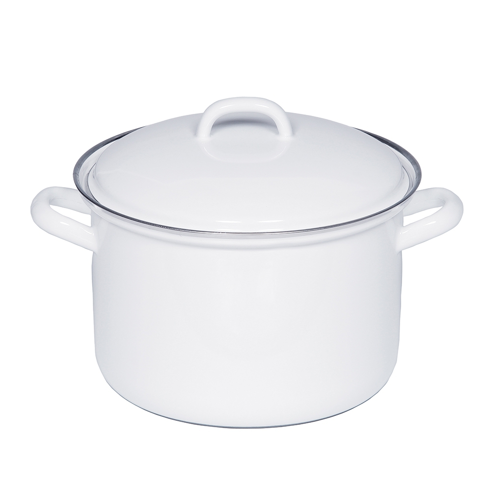 CLASSIC - White - Stewpot with lid