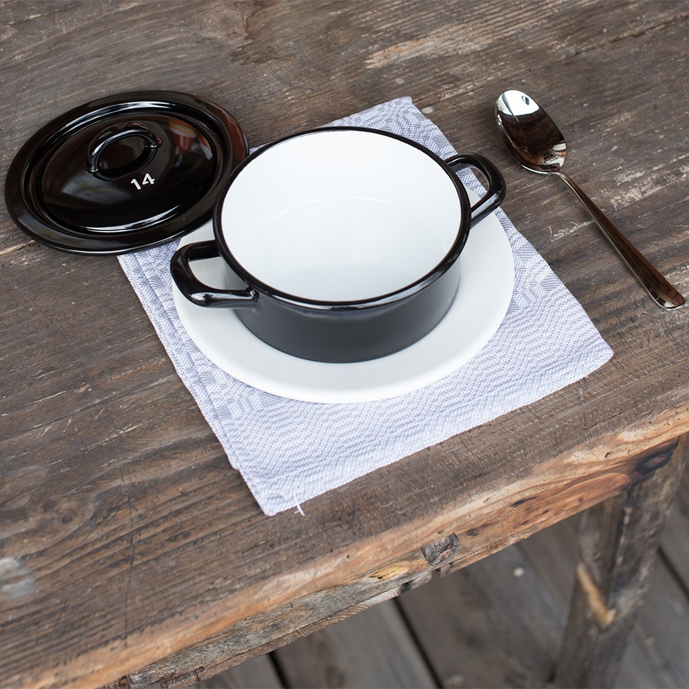 Riess Dwarfs - Shallow casserole with lid