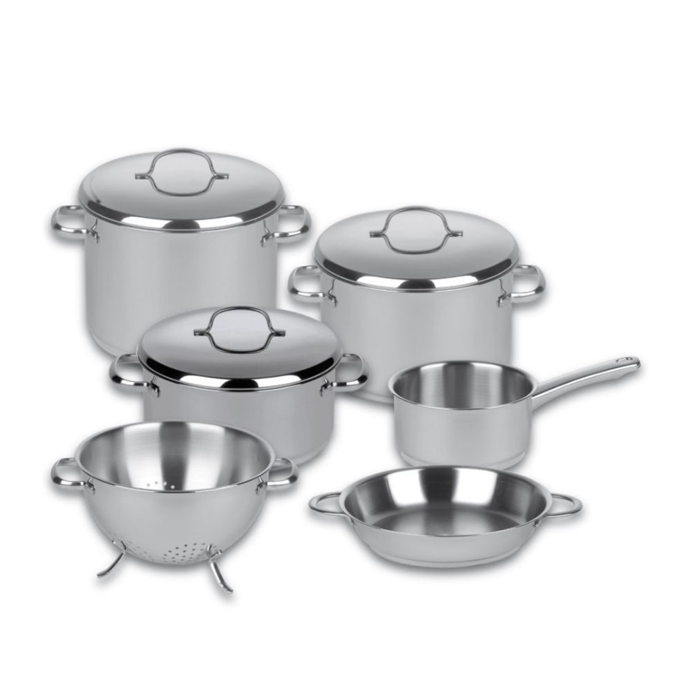 Riess Stainless Steel - CRISTALL - Meat pot with lid