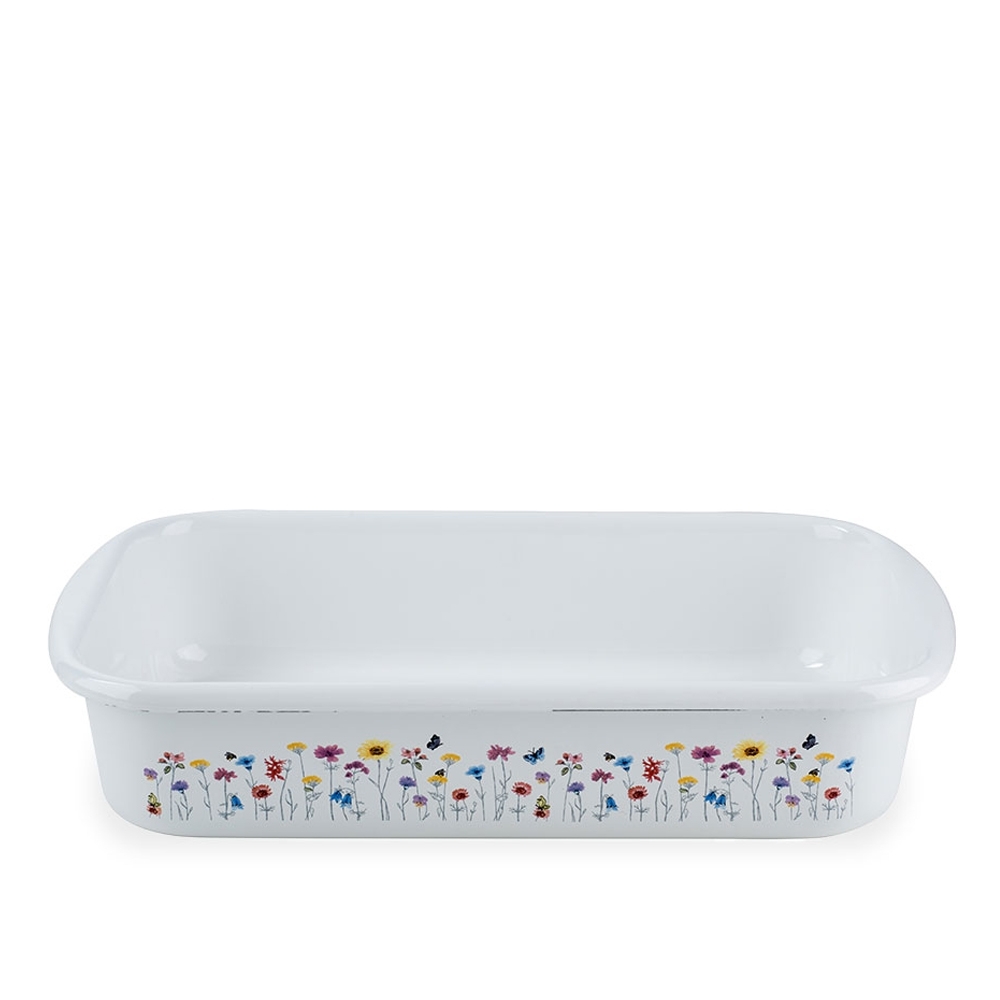 Riess Sonderdekor - FLORA - Bratpfanne 35 x 23 x 7,5 cm