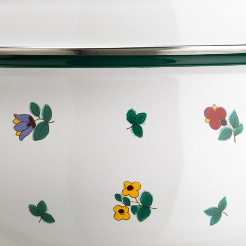 Riess COUNTRY - Gmundner Streublumen - Kasserolle mit Deckel Riess COUNTRY - Gmundner Streublumen - Kasserolle mit Deckel