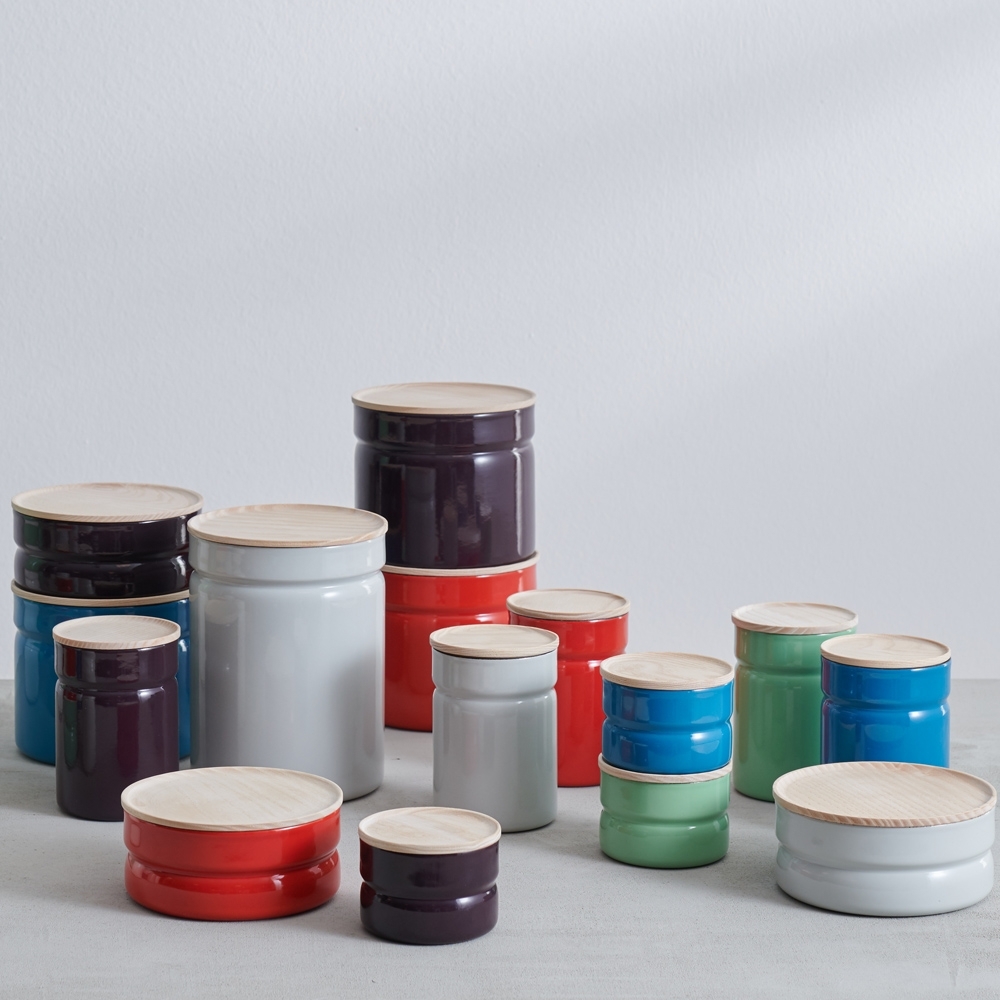 Riess TRUEHOMEWARE - Kitchenmanagement - Enamel storage boxes - 525 ml