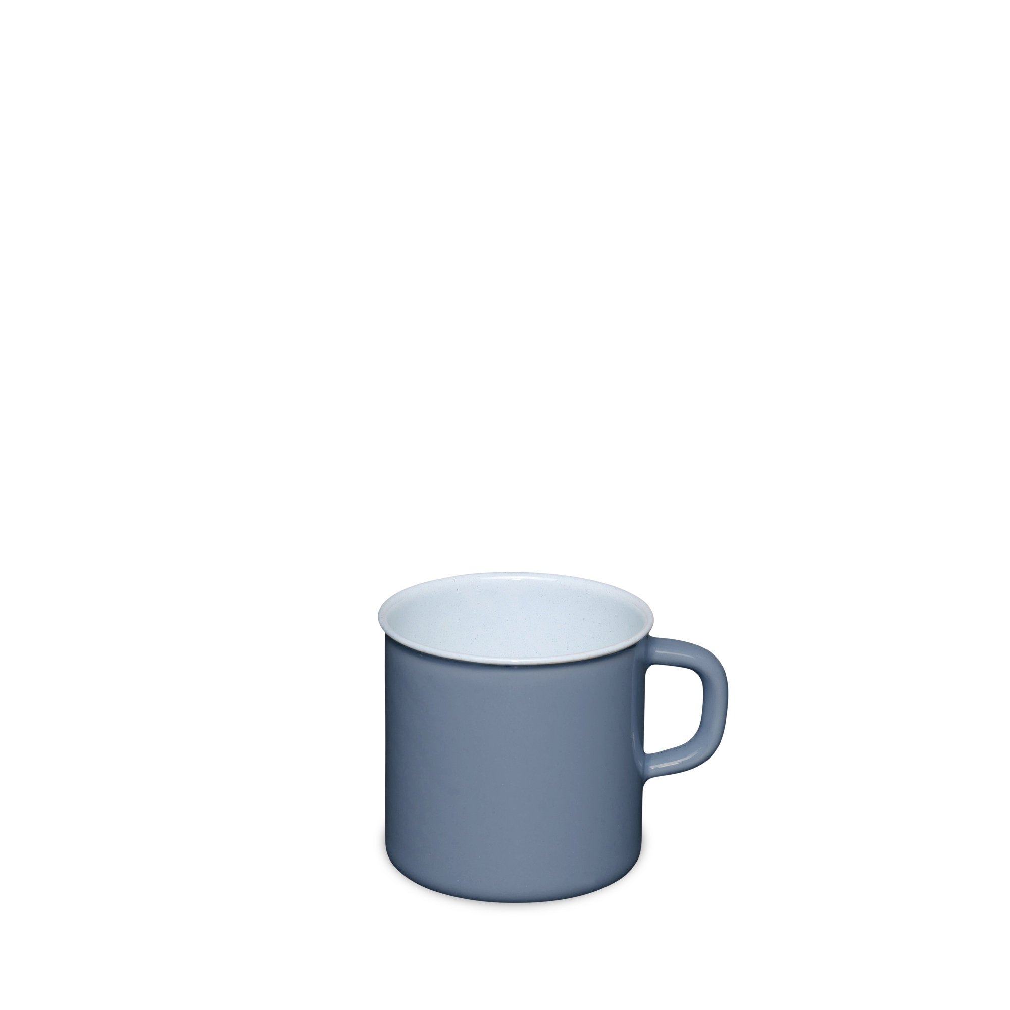 Riess CLASSIC - Topf mit Bördel / Trinkbecher 8 cm, Pure Grey