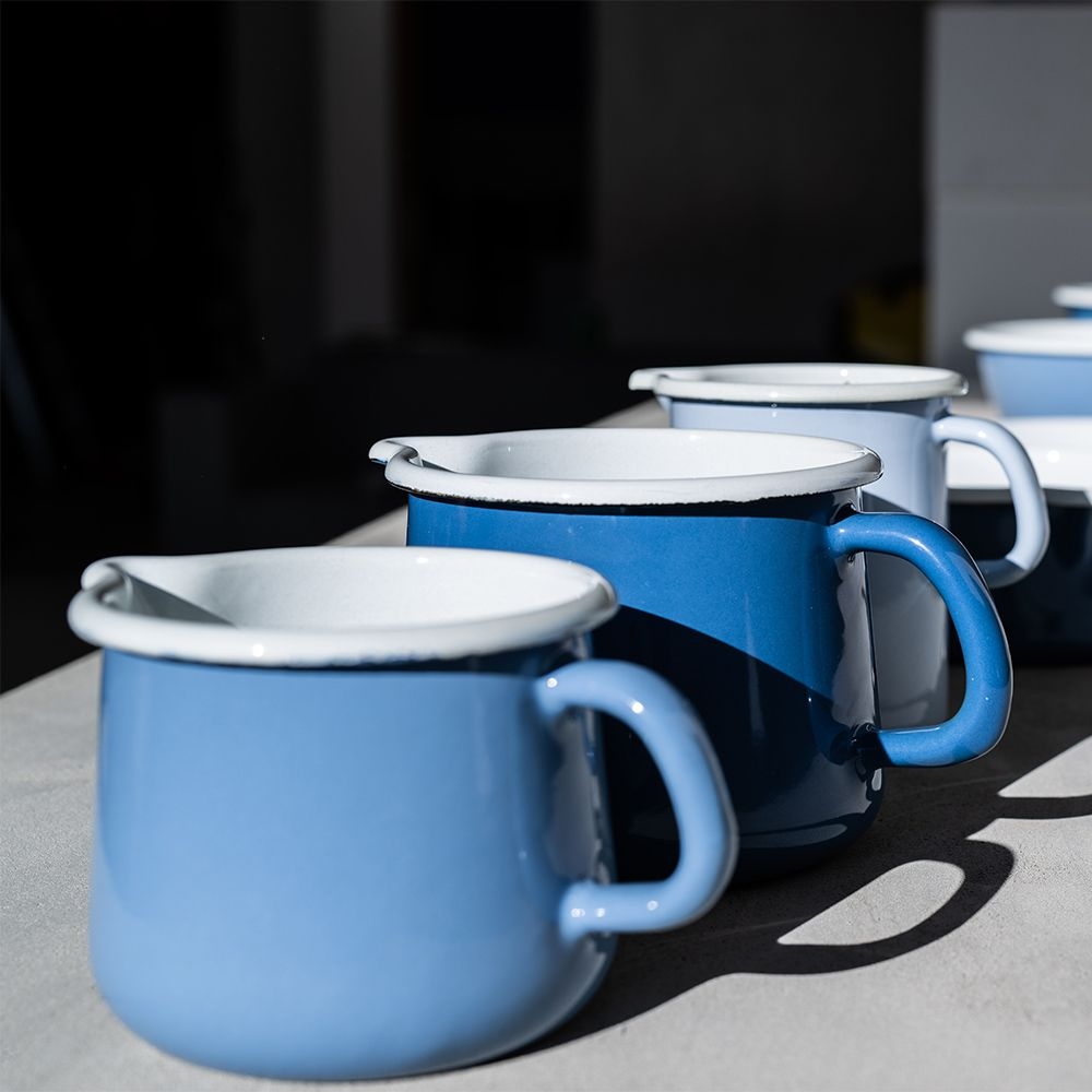 Riess CLASSIC - Nature Blue - Schnabeltopf 12 cm