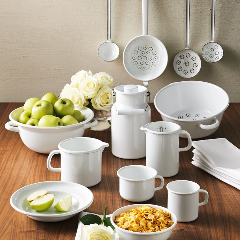 Riess CLASSIC - Weiss - Gemüsesieb Riess CLASSIC - Weiss - Gemüsesieb