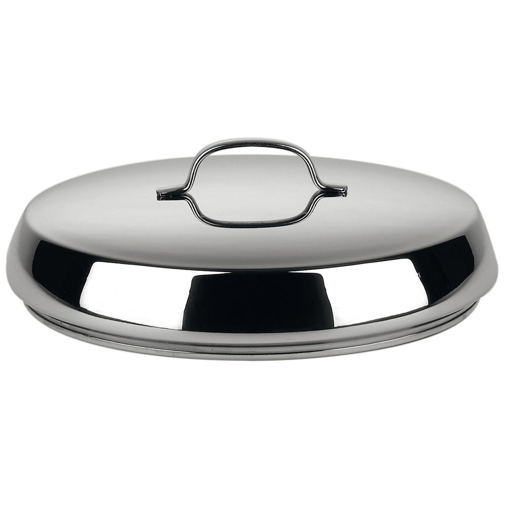 Riess Edelstahl - CRISTALL - Hoher Topf mit Deckel