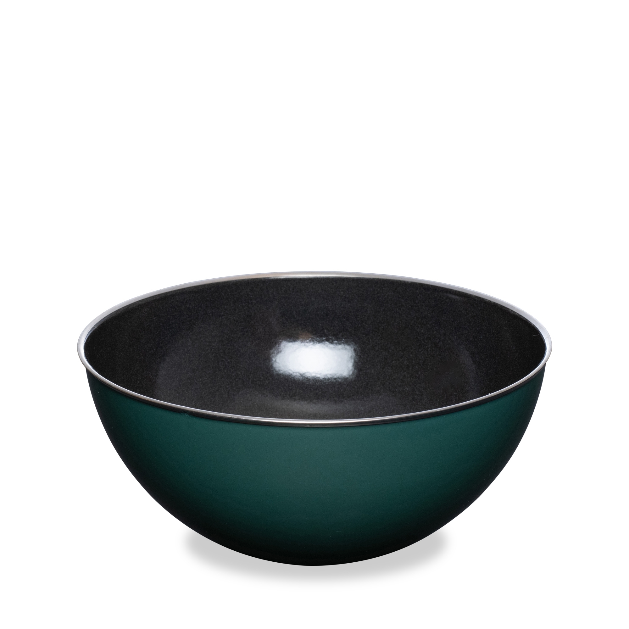 Riess NOUVELLE - Teal - Schüssel mit Chromrand