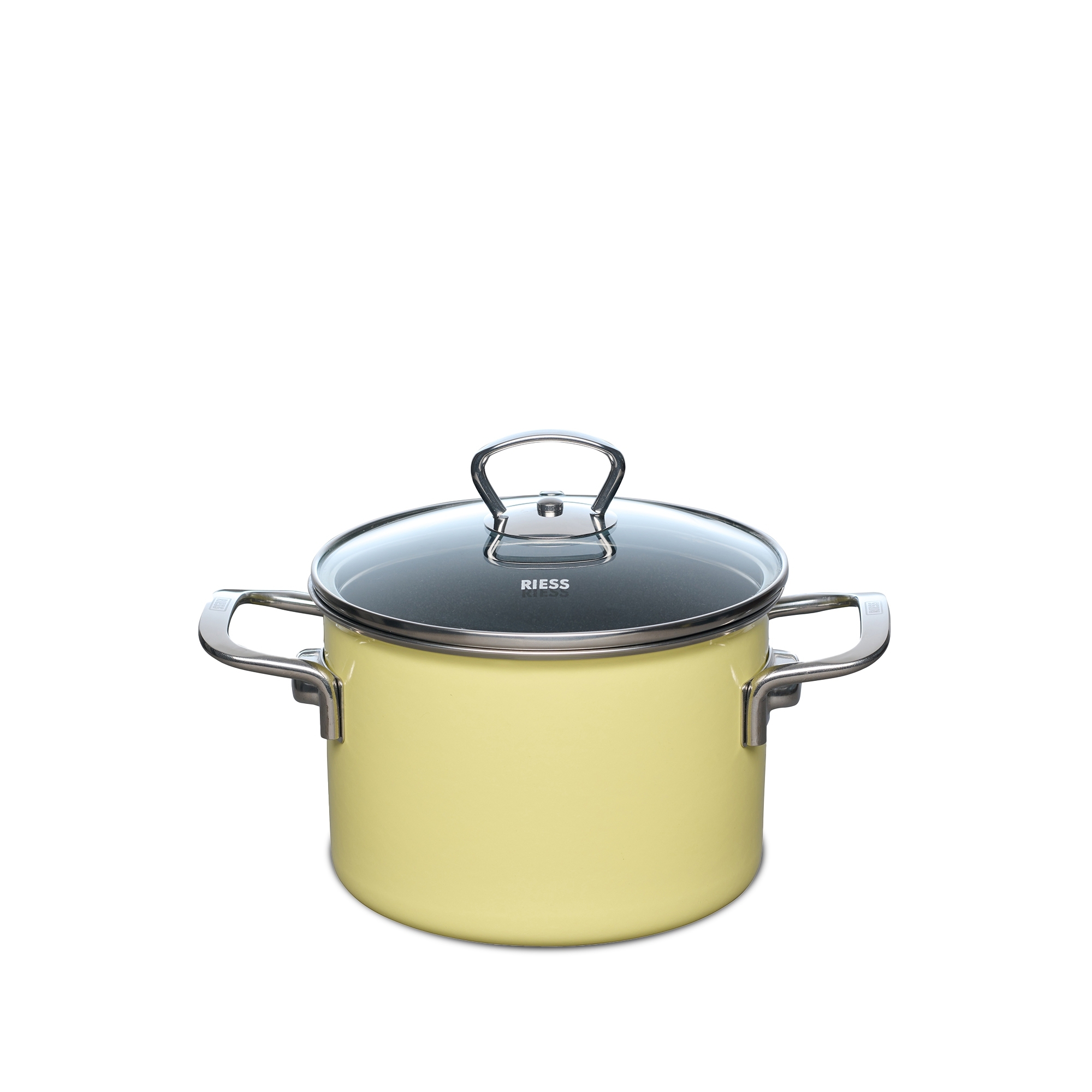 Riess - NOUVELLE PUR - Lemon - Fleischtopf mit Glasdeckel 16 cm