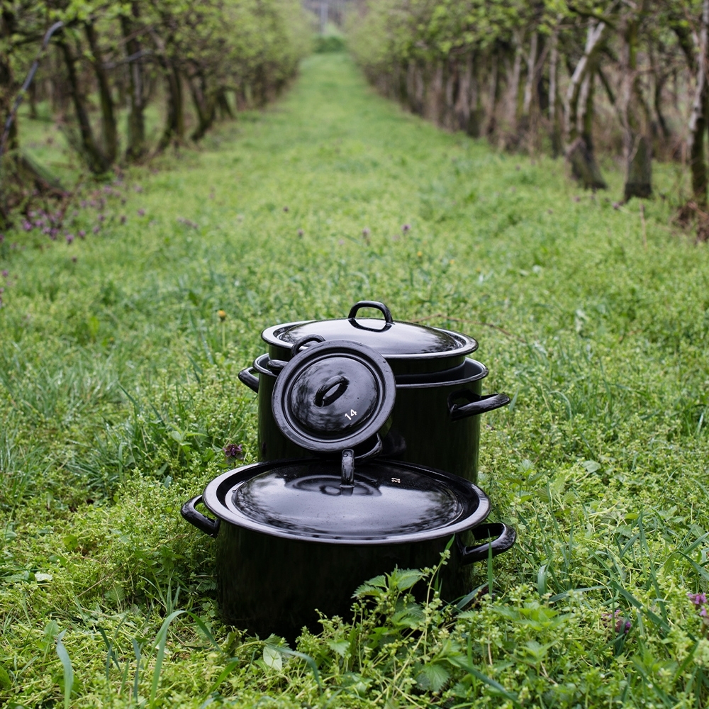 Riess Dwarfs - Shallow casserole with lid