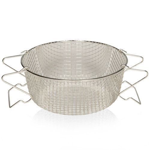 Riess CLASSIC - Schwarzemaille - Einsatz für Pommes-Frites Pfanne