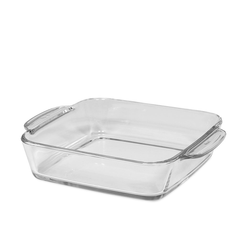 Quadratische SIMAX Brat- und Backform aus Glas 1,6 l