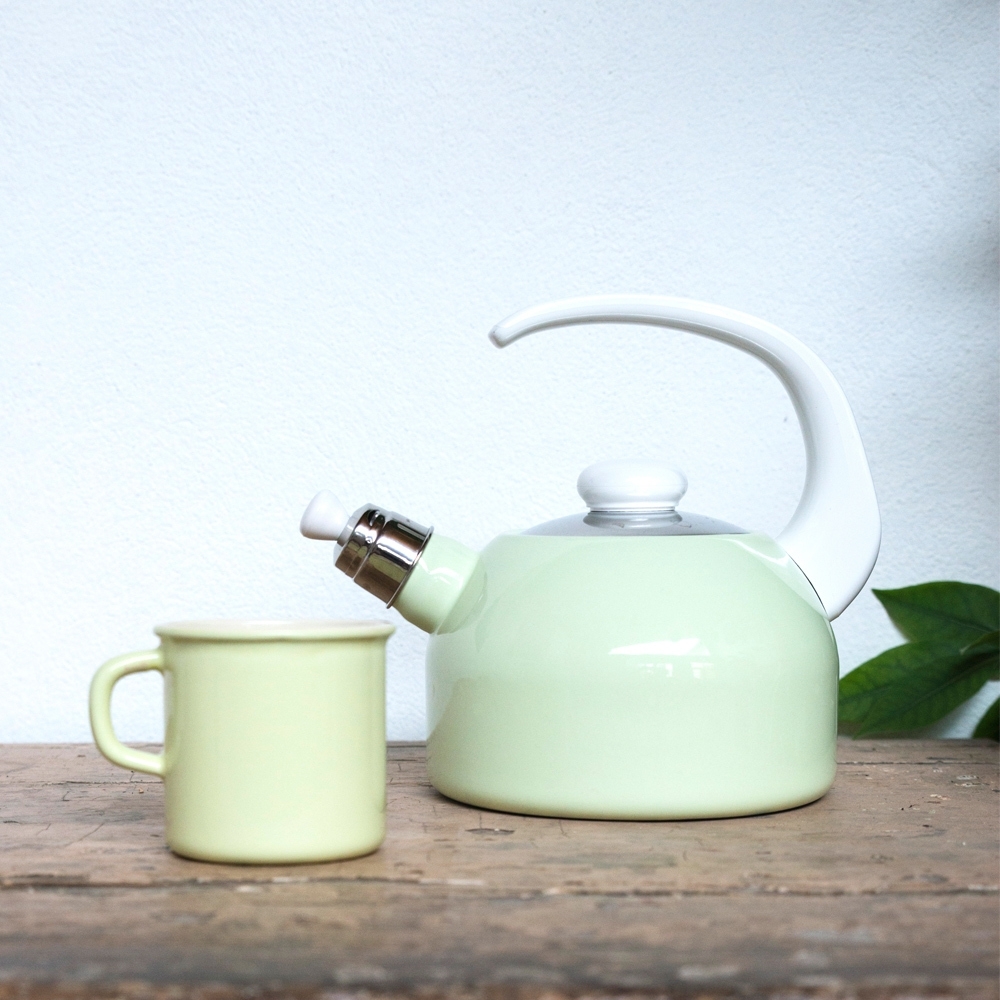 Riess CLASSIC - Bunt/Pastell - Wasserkessel mit Flöte