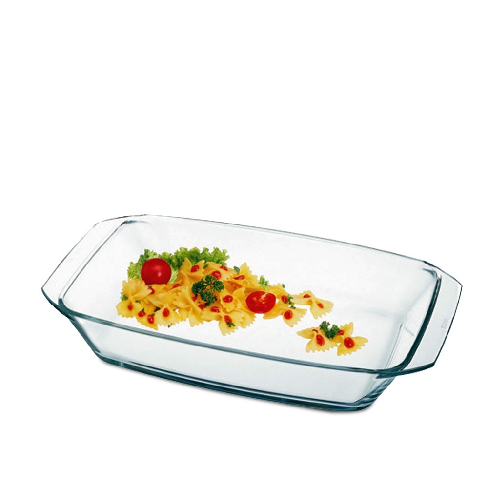 Riess/SIMAX - FASHION GLAS - Rechteckige Brat- und Backschale 2,4 Liter