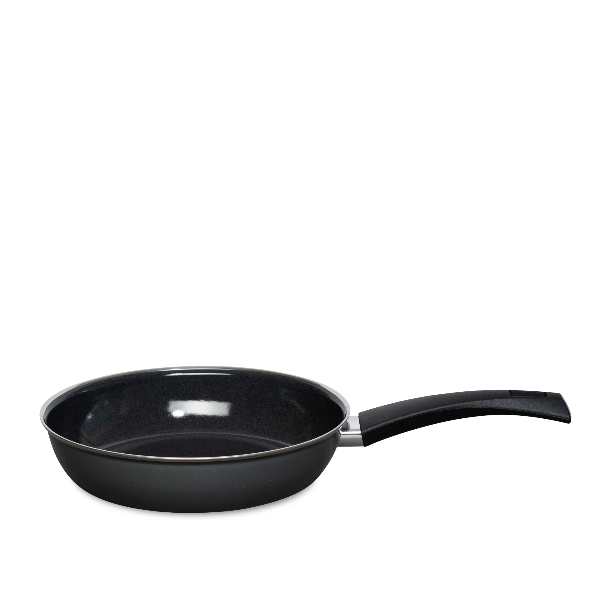 Riess - NOUVELLE PUR - Dark Grey - Emaille Pfanne 24 cm