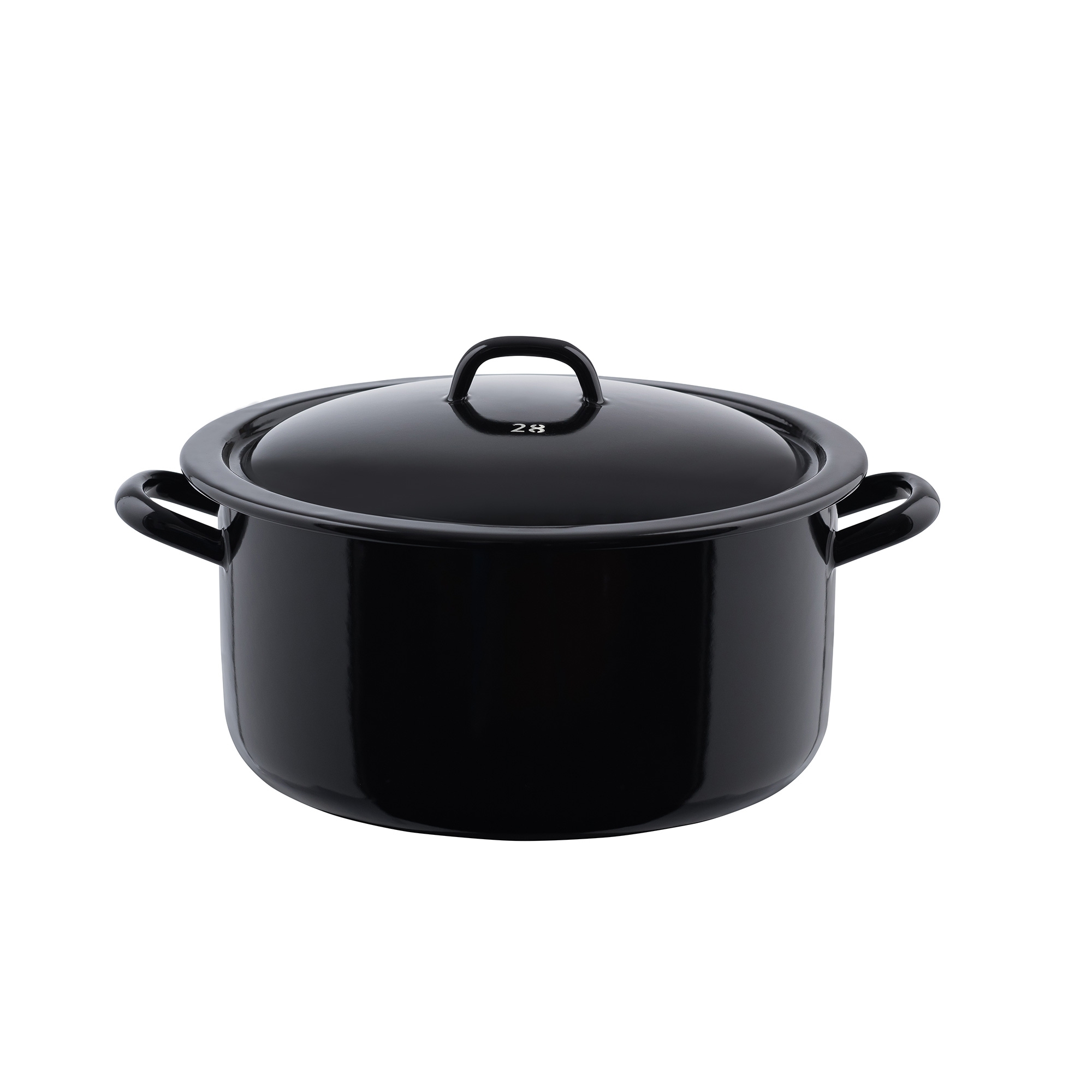 Riess RIESEN halbhoch - Kasserolle mit Deckel Riess RIESEN halbhoch - Kasserolle mit Deckel