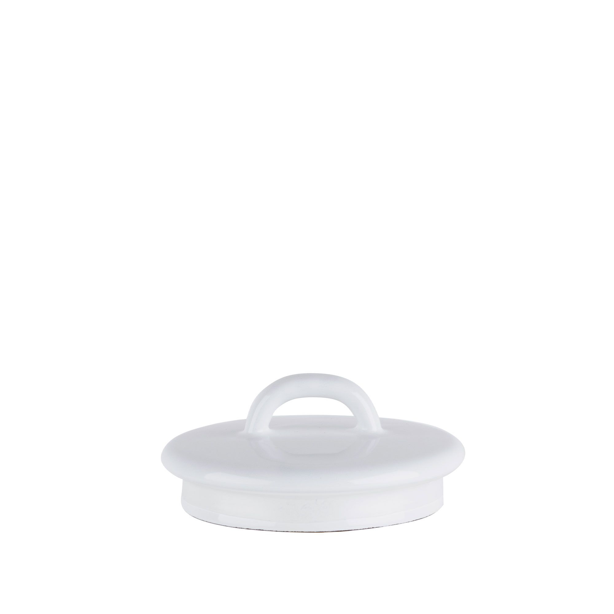 Riess CLASSIC - White - Enamel lid for milk jug