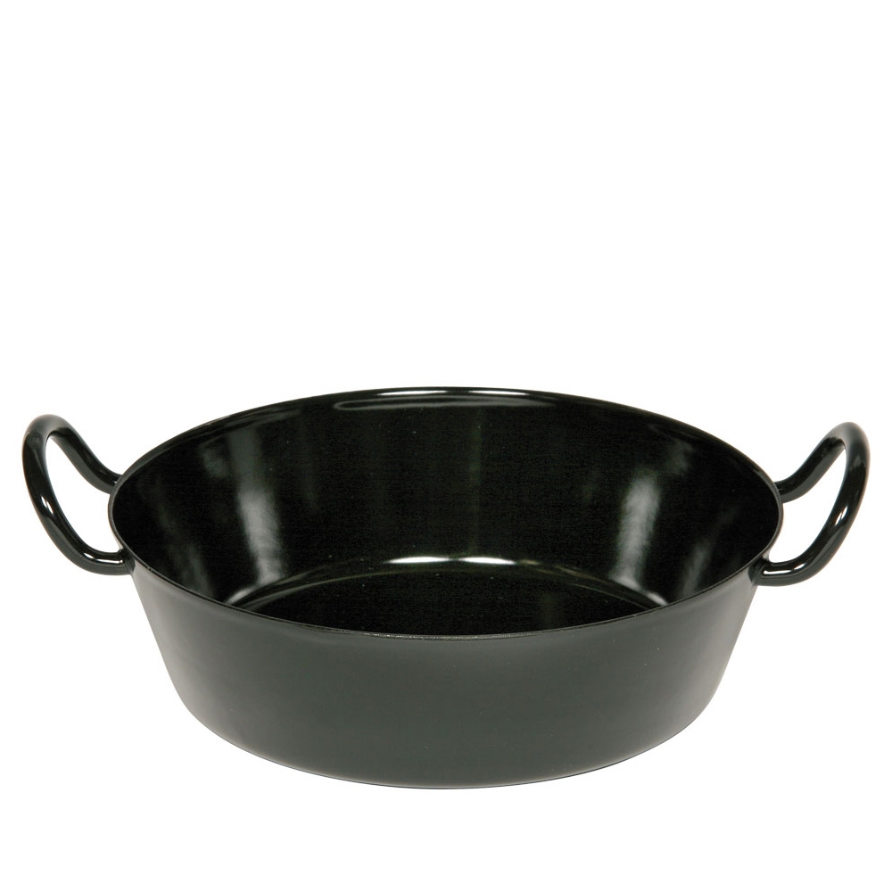 Riess CLASSIC - Black Enamel - Cutlet Pan
