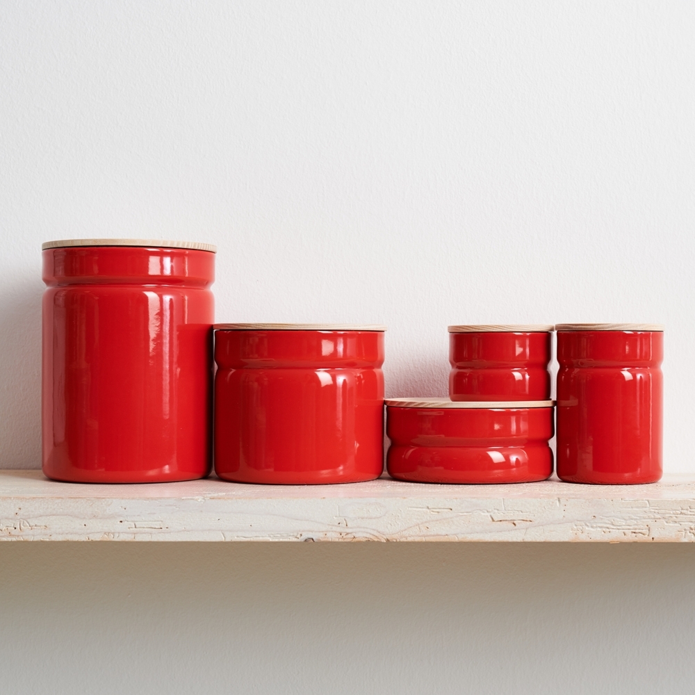 Riess TRUEHOMEWARE - Kitchenmanagement - Enamel storage boxes - 525 ml