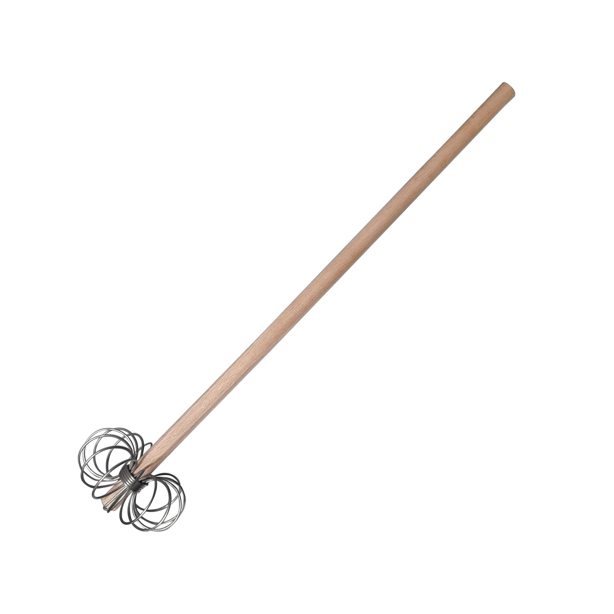 Riess - Quirl Edelstahl mit Holzstiel