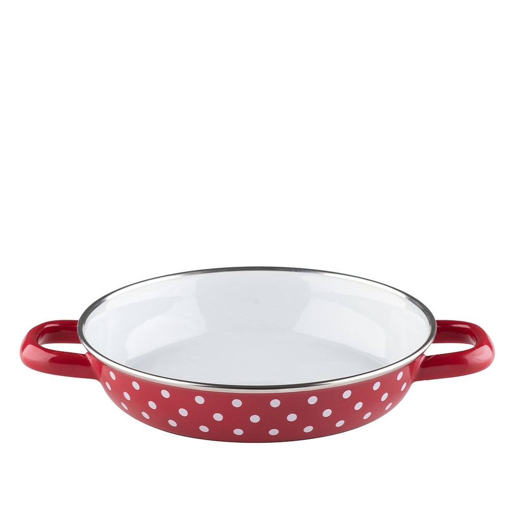 Riess COUNTRY - Pünktchen Rot - Eierpfanne 20 cm