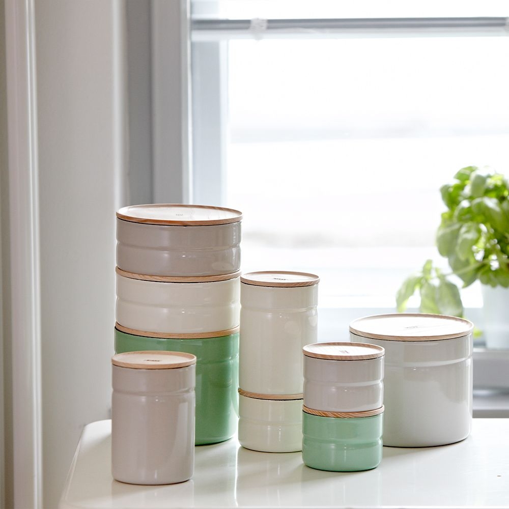 Riess TRUEHOMEWARE - Kitchenmanagement - Vorratsdose - 2250 ml Slow Green