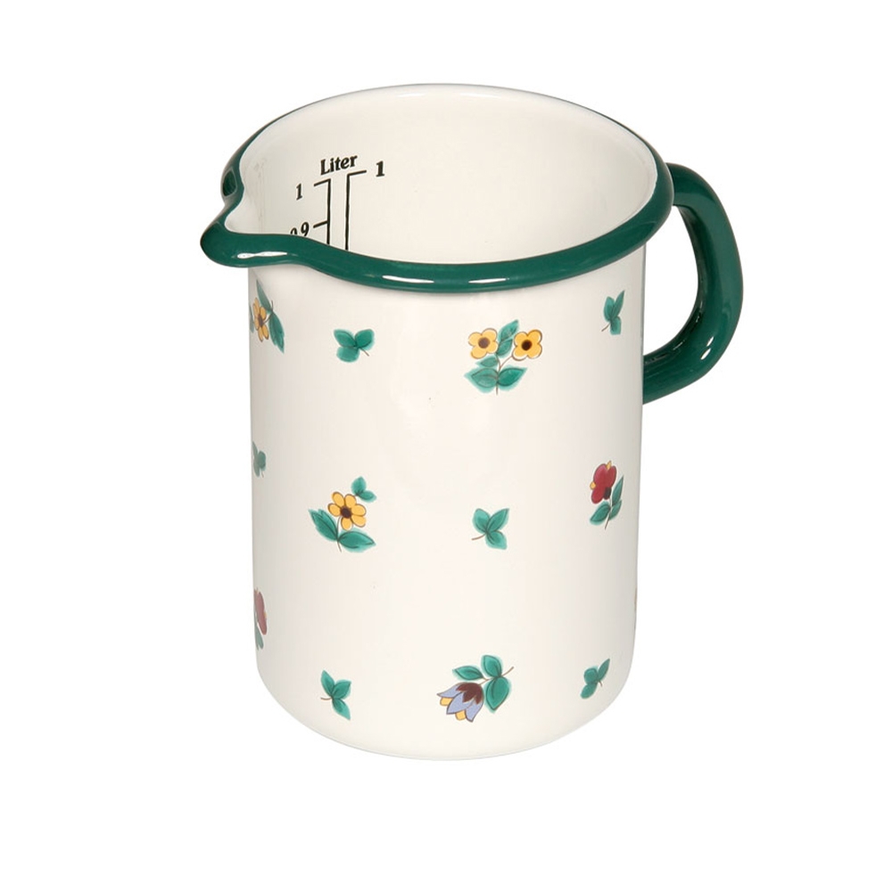 Riess COUNTRY - Gmundner scattered flowers - Kitchen measure