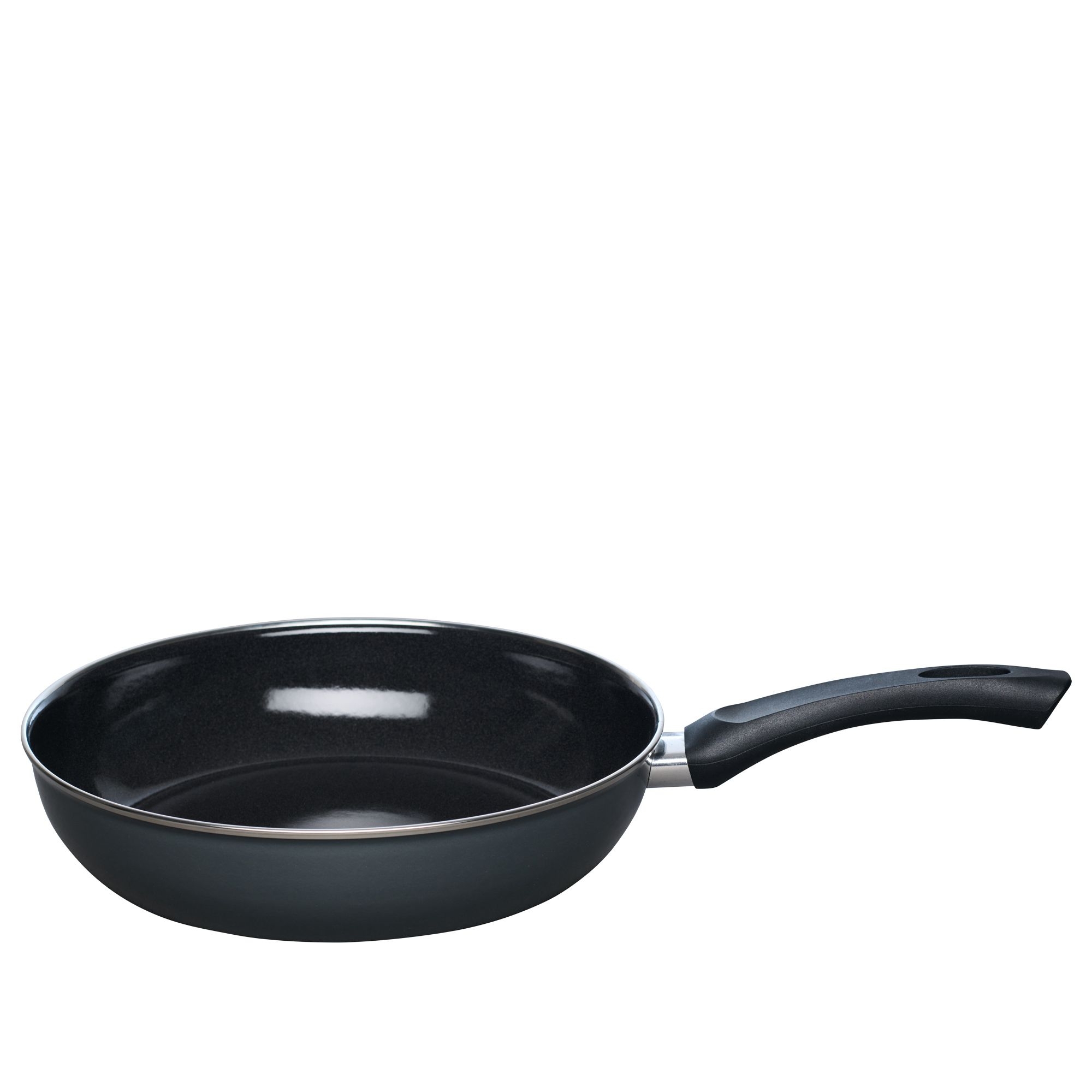 Riess - NOUVELLE PUR - Dark Grey - Emaille Pfanne 28 cm