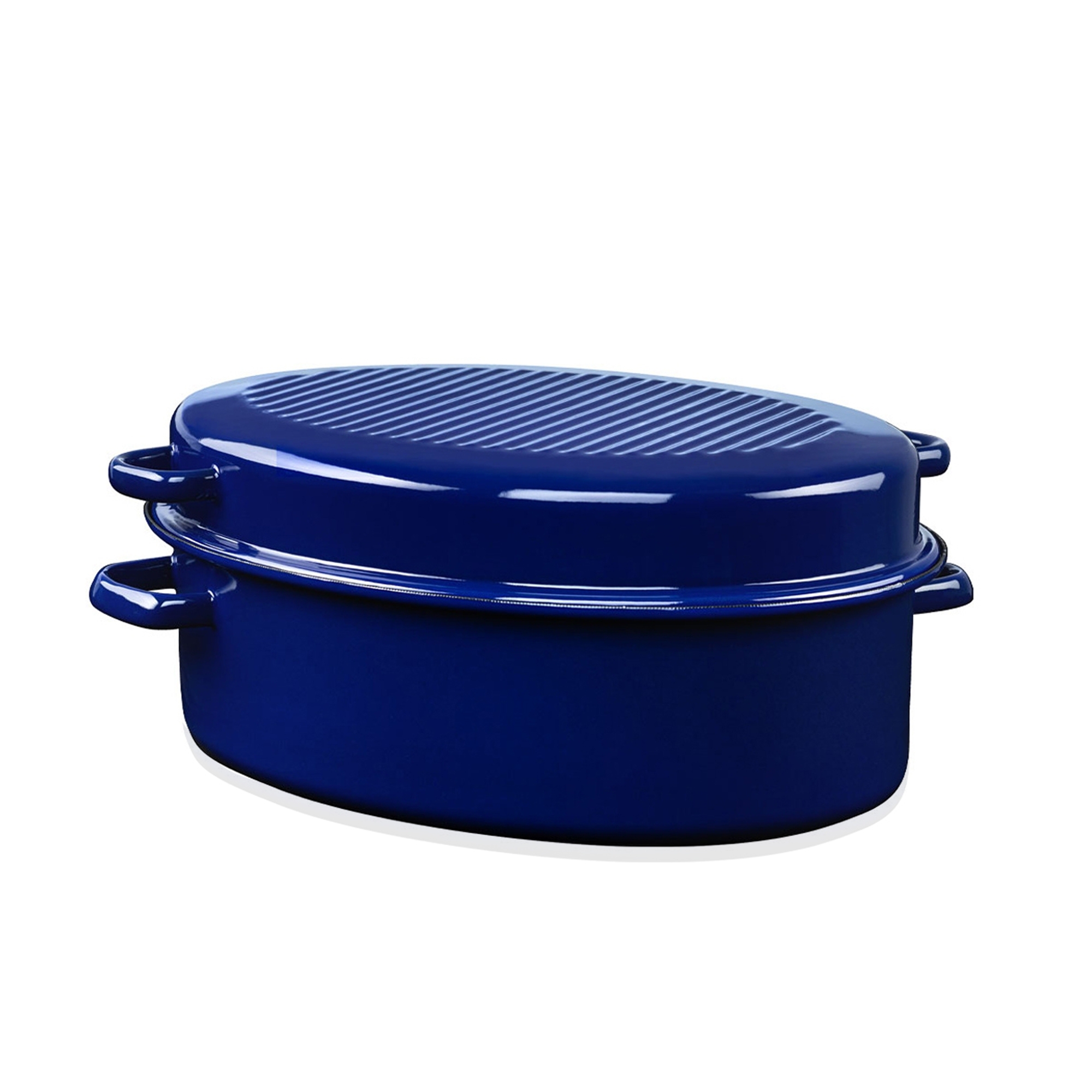 Riess CLASSIC - Spezialartikel - Gänsebräter oval mit Deckel
