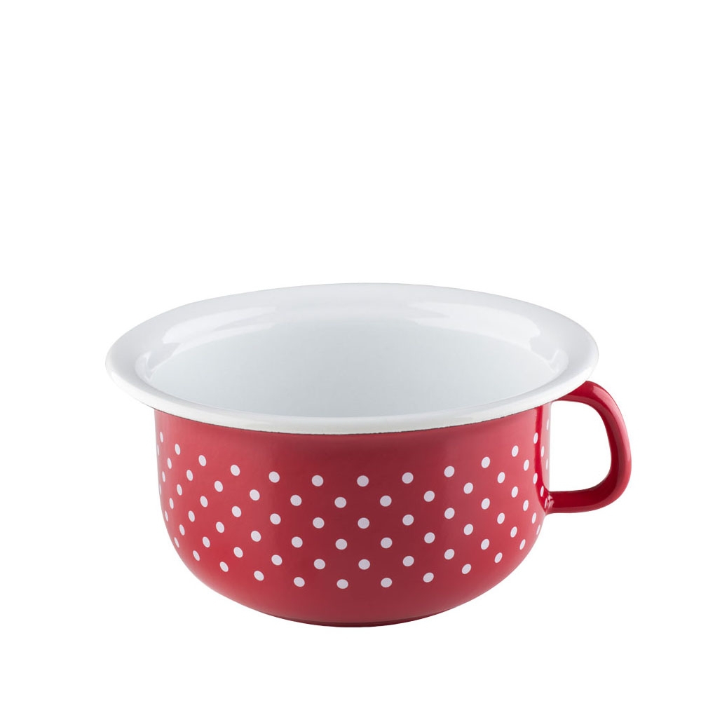 Riess COUNTRY - Polka-dot red - Chamber pot