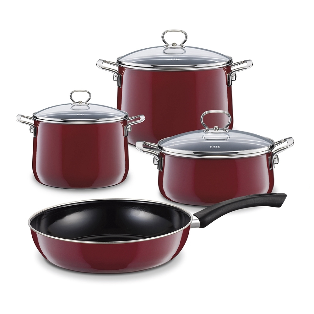 Riess NOUVELLE - Rosso EXTRASTARK - Geschirr-Set 5-tlg.