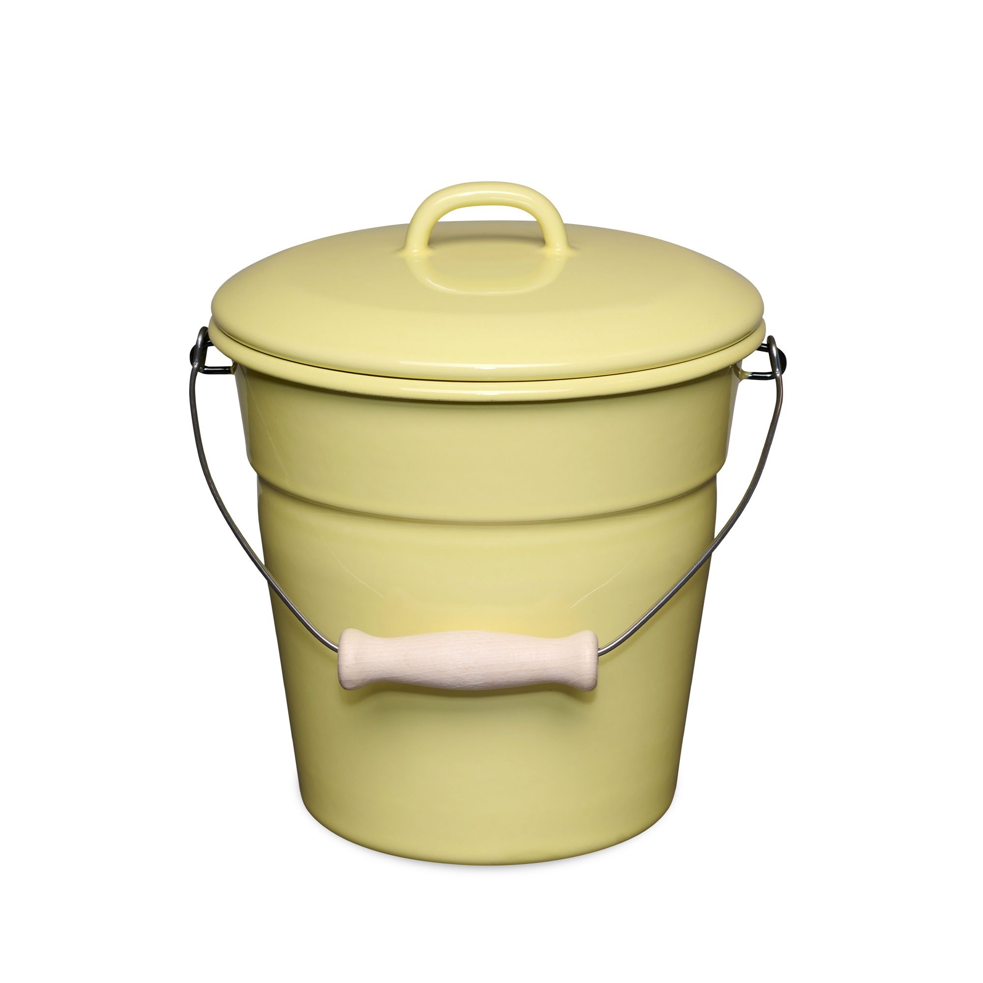 Riess CLASSIC - Allzweckeimer mit Deckel 20 cm Lemon