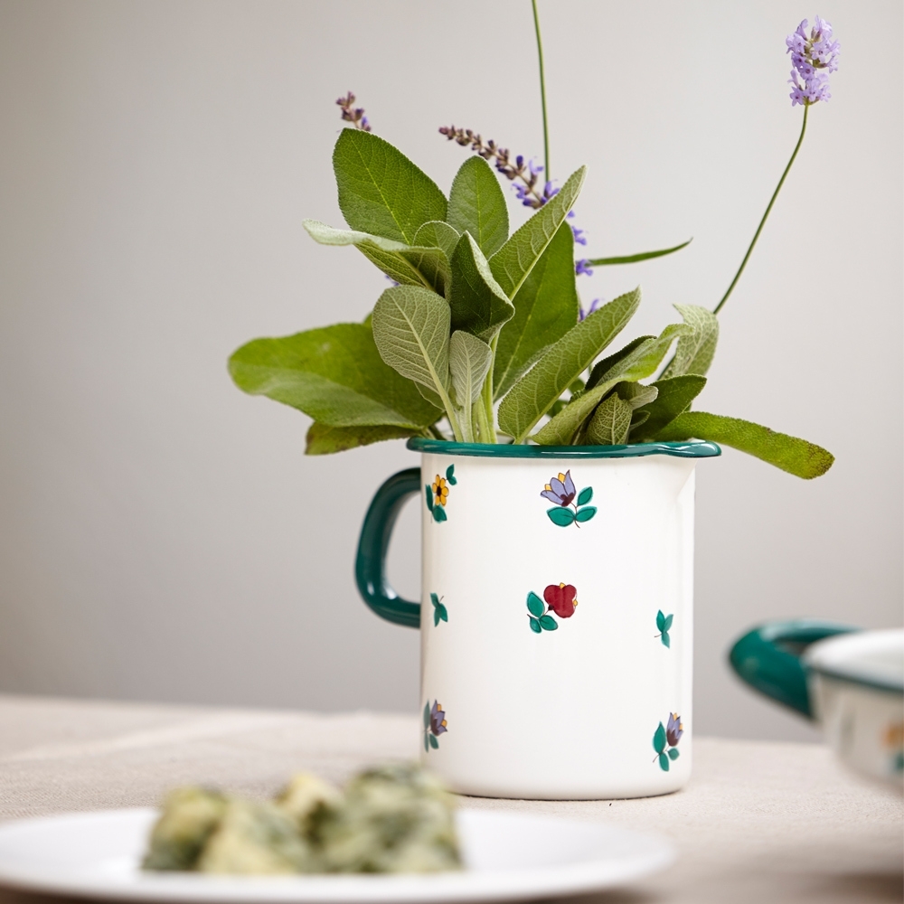 Riess COUNTRY - Gmundner Streublumen - Schnabeltopf gebaucht