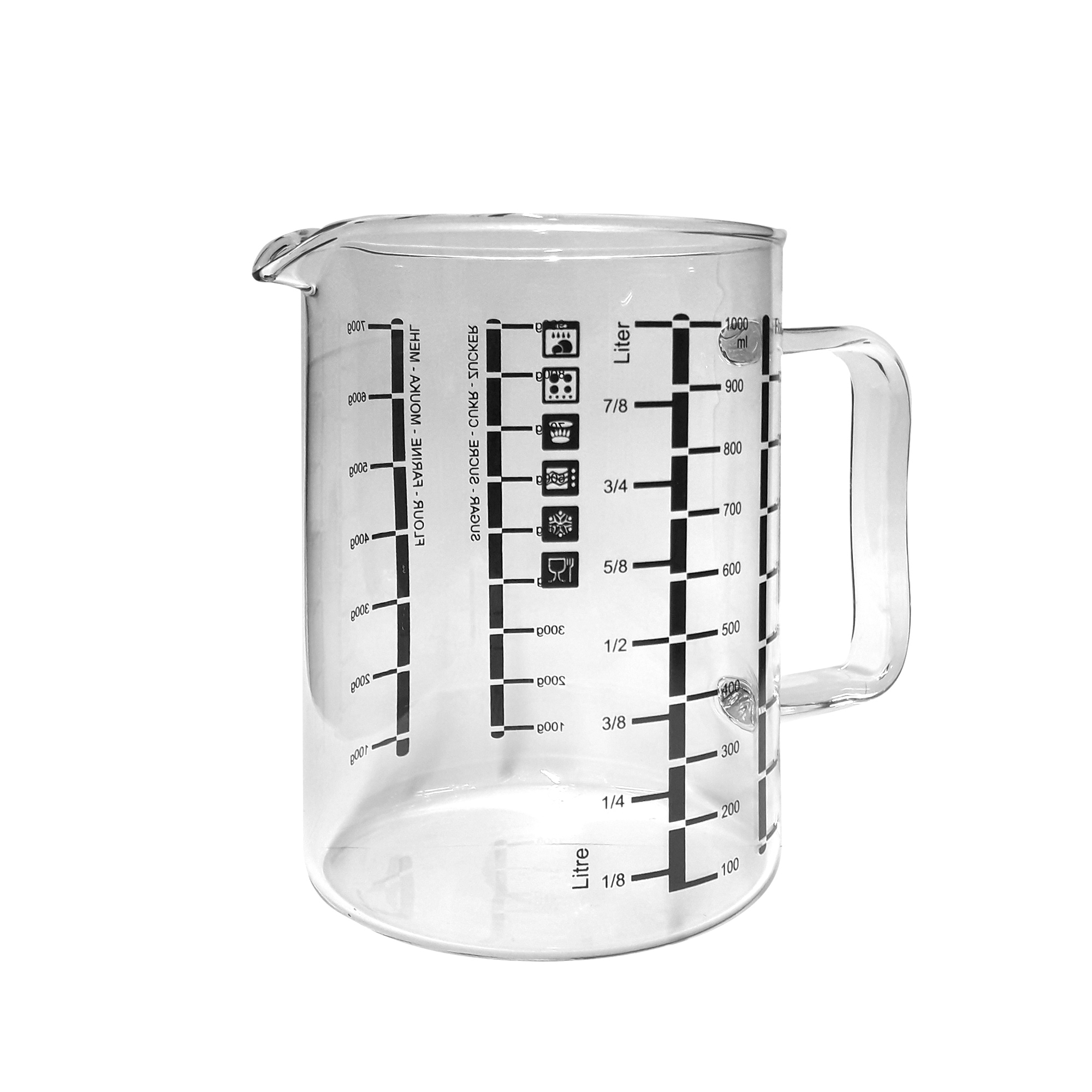 Riess - FASHION GLAS - Küchenmaß 1,0 Liter