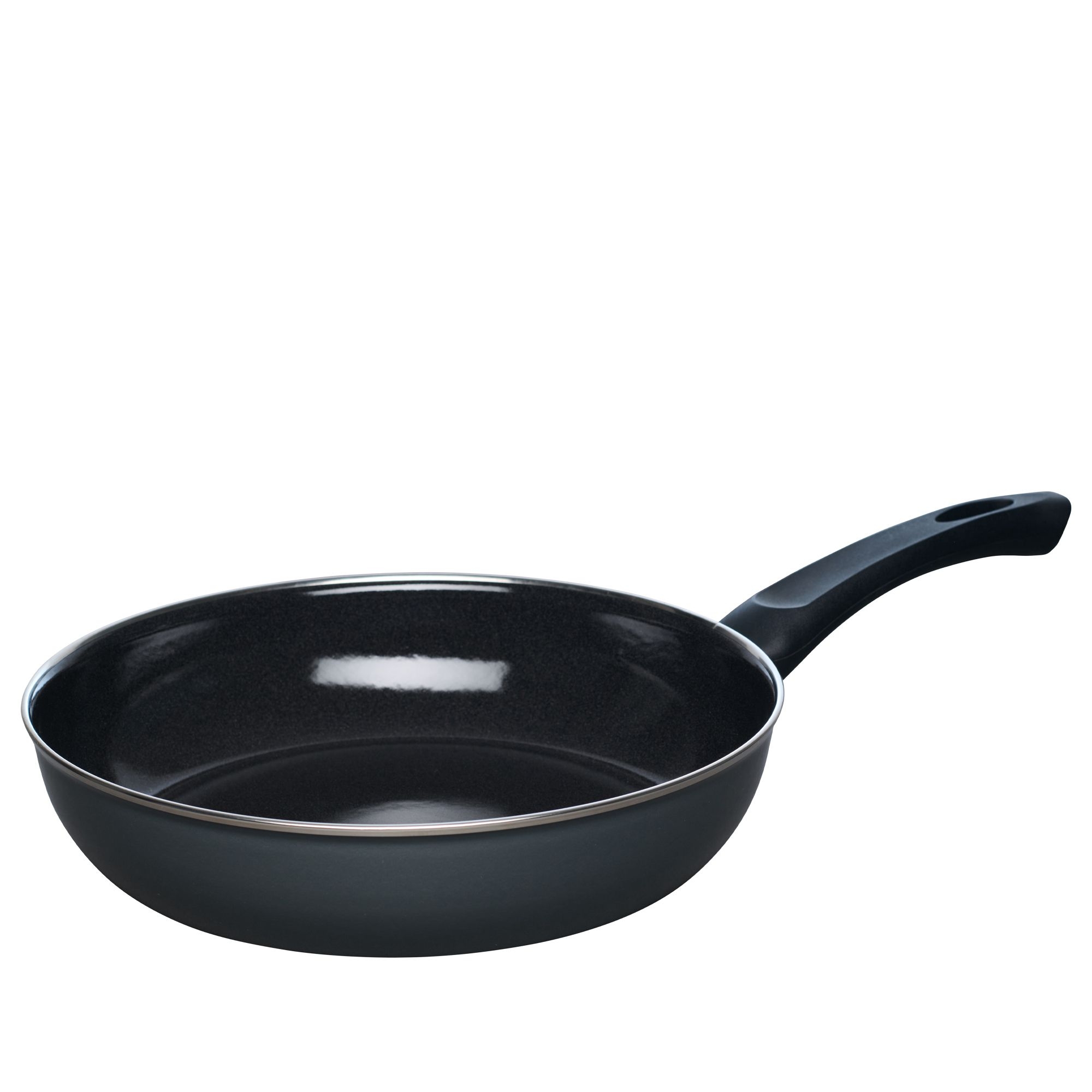 Riess - NOUVELLE PUR - Dark Grey - Emaille Pfanne 28 cm
