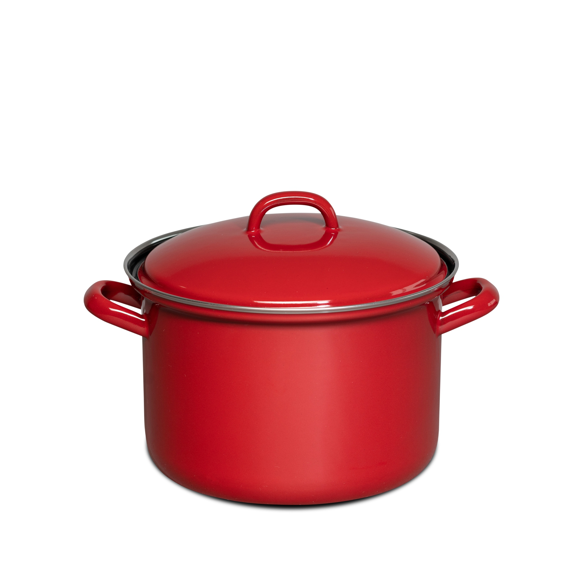 Riess CLASSIC -Color Red - Meat pot with lid