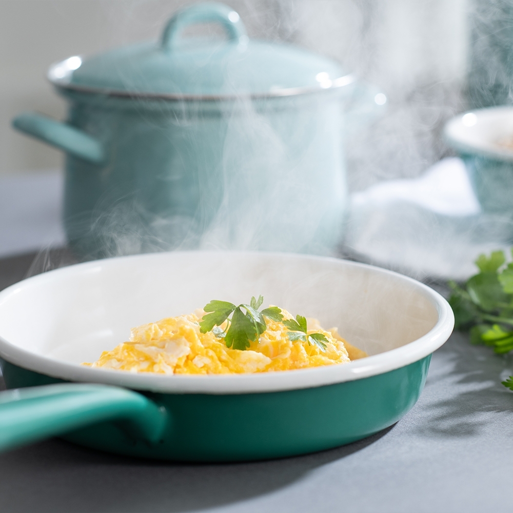 Riess CLASSIC - Nature Green - Sauce pot with Lid