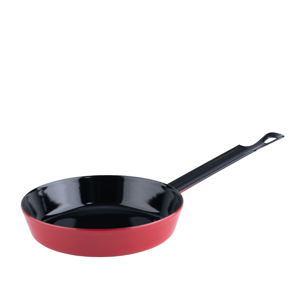 Riess CLASSIC - Mini Emaillepfanne rot