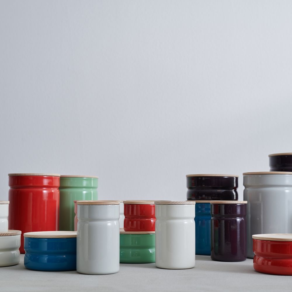 Riess TRUEHOMEWARE - Kitchenmanagement - Enamel storage boxes - 525 ml