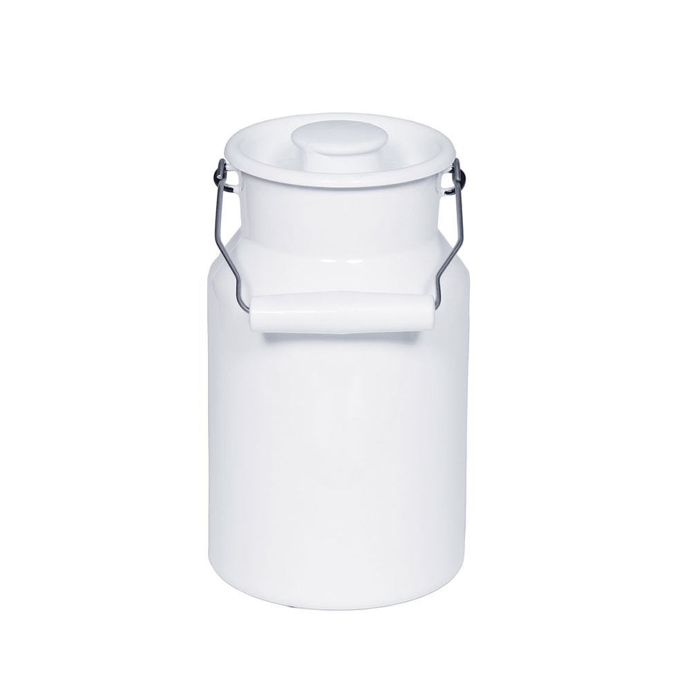 Riess CLASSIC - Weiss - Milchkanne mit Deckel