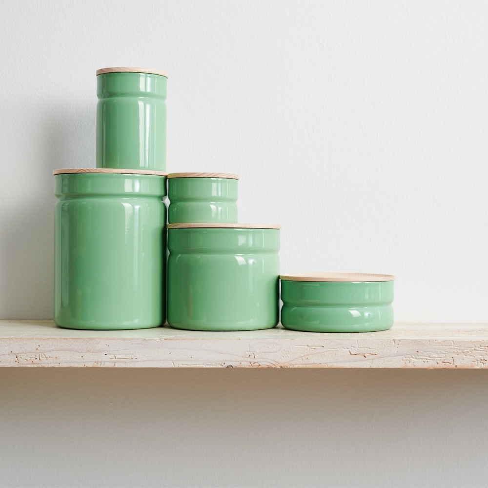 Riess TRUEHOMEWARE - Kitchenmanagement - Enamel storage boxes - 525 ml