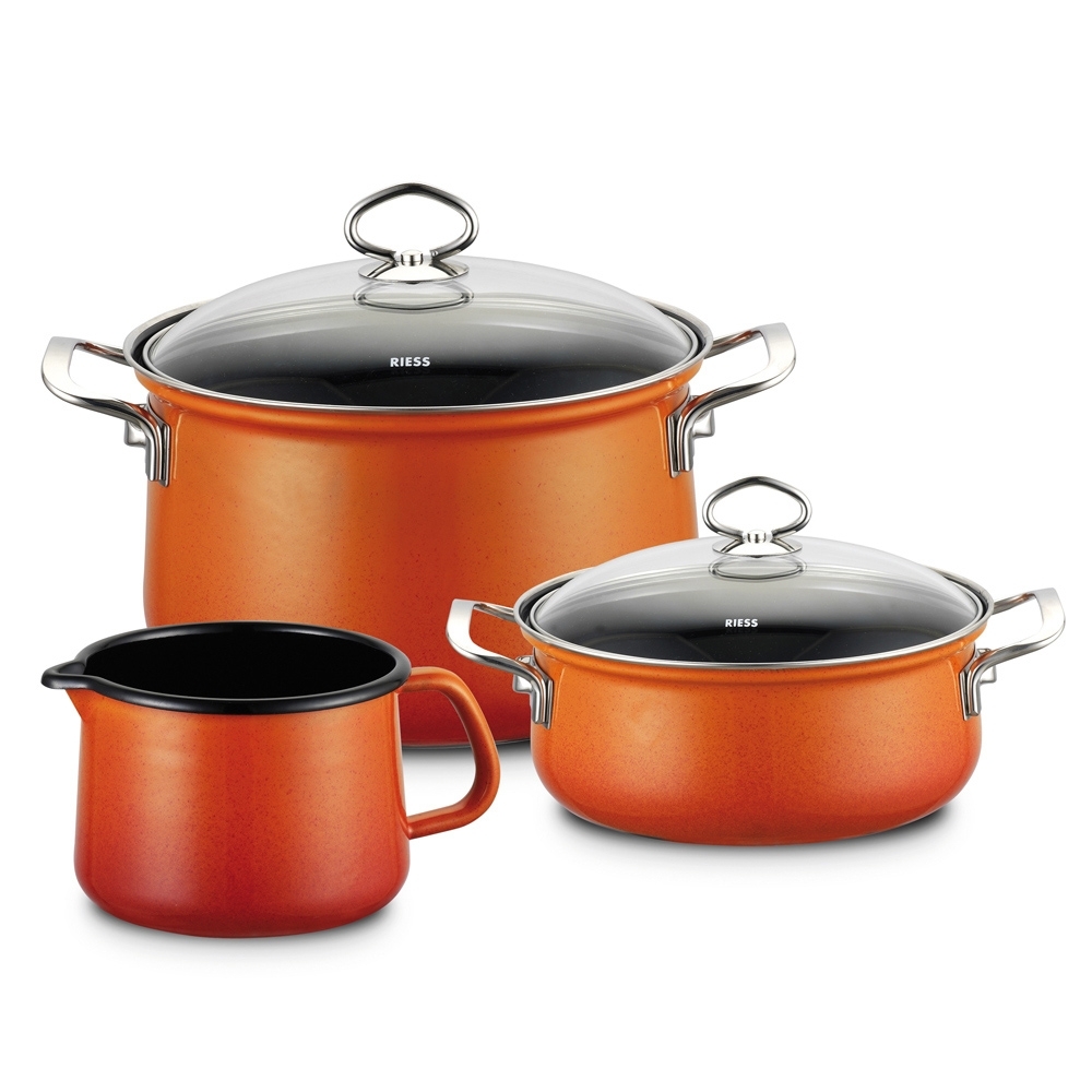 Riess NOUVELLE - Corall - Geschirr-Set 3-tlg.