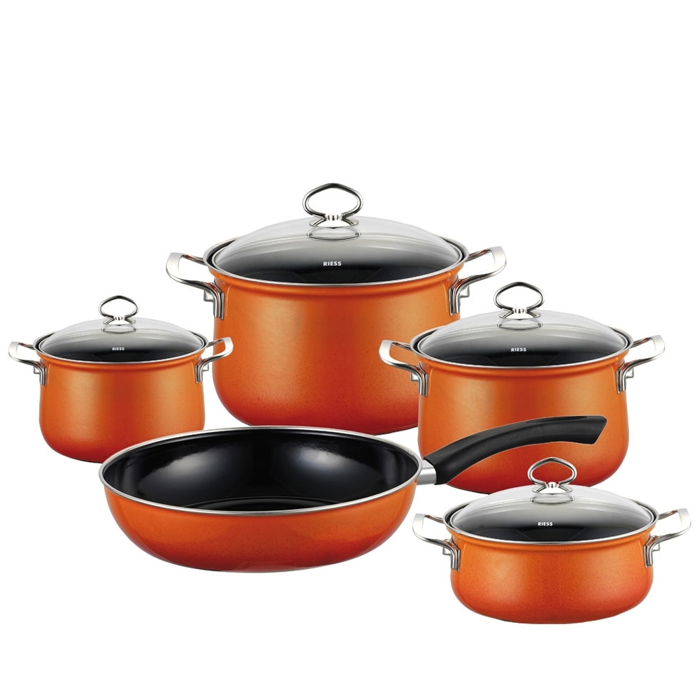 Riess NOUVELLE - Corall - Geschirr-Set 5-tlg.