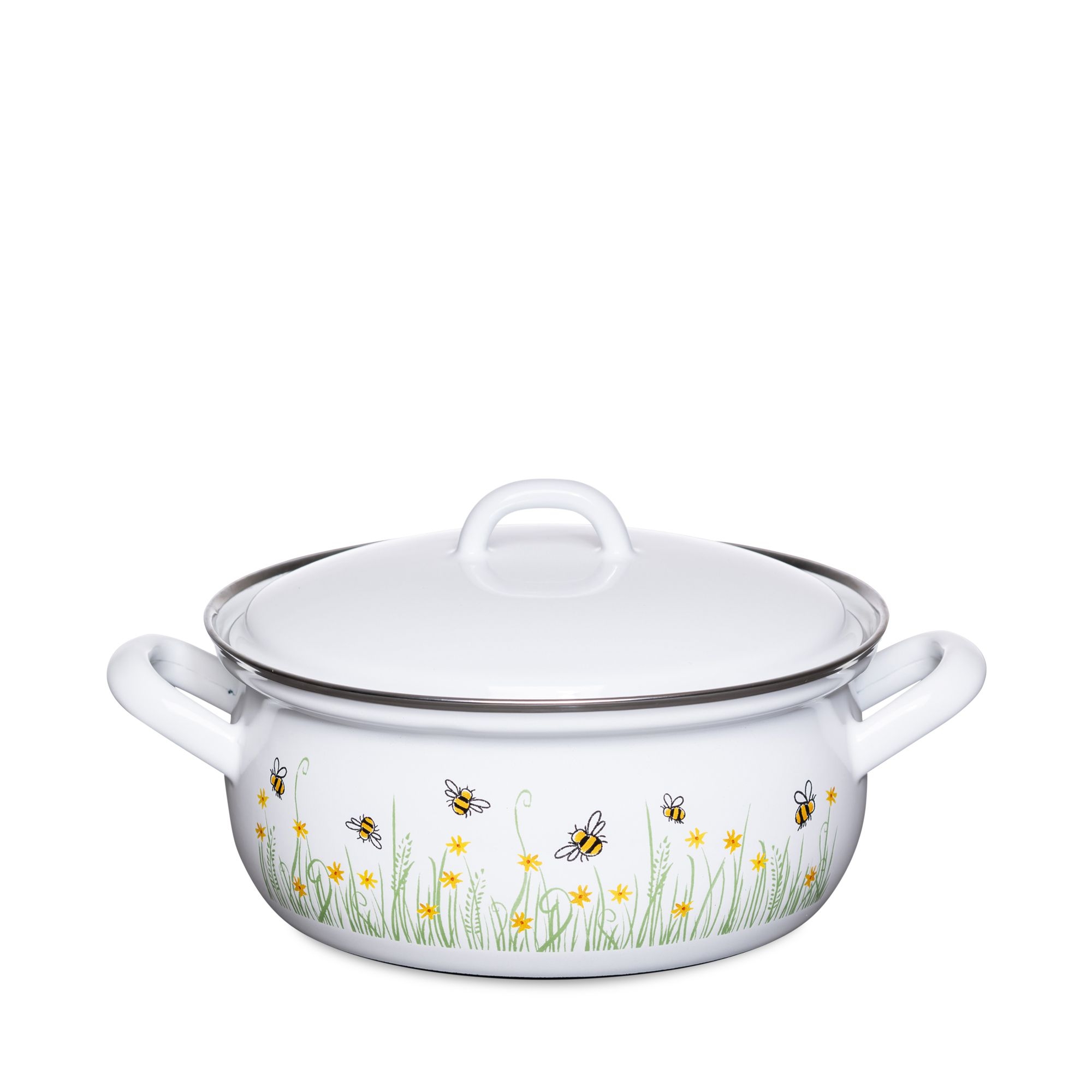 Riess COUNTRY - Biene - Kasserolle mit Deckel 18 cm