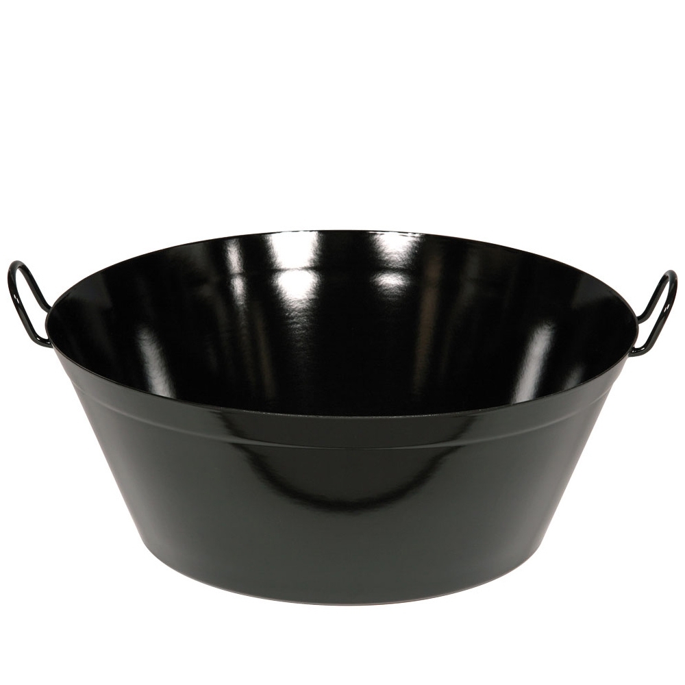 Riess CLASSIC - Schwarzemaille - Schmalzpfanne tief - 45 cm