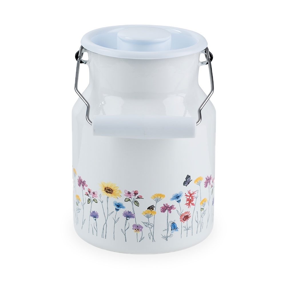 Riess Sonderdekor - FLORA - Milchkanne mit Deckel 1,5 L