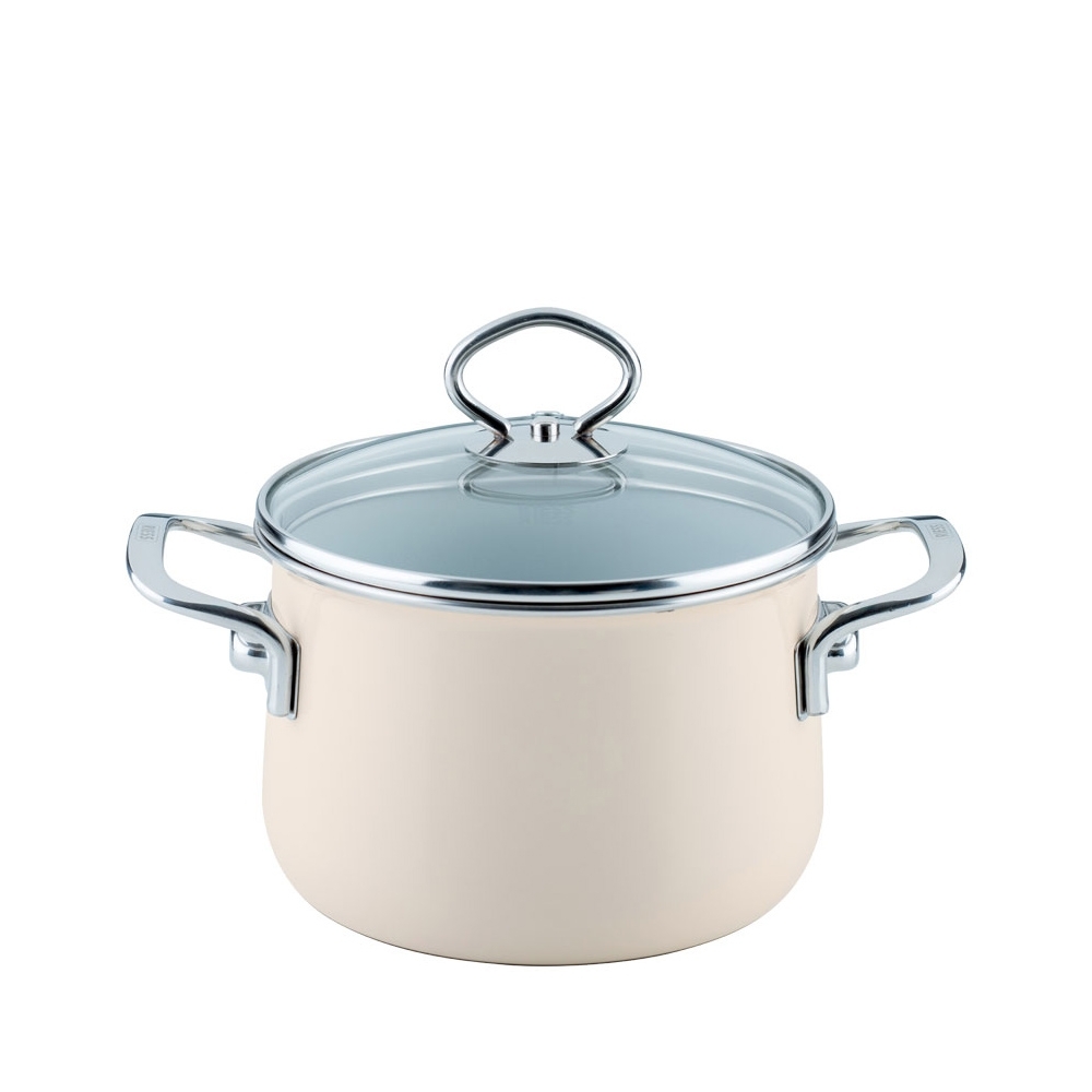 Riess NOUVELLE - Avorio EXTRASTARK - Fleischtopf mit Glasdeckel