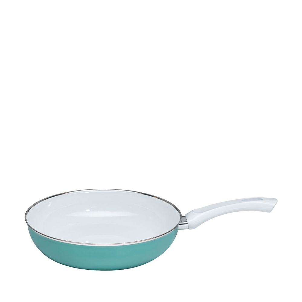 Riess NOUVELLE - Nature Green Medium - Emaille Pfanne