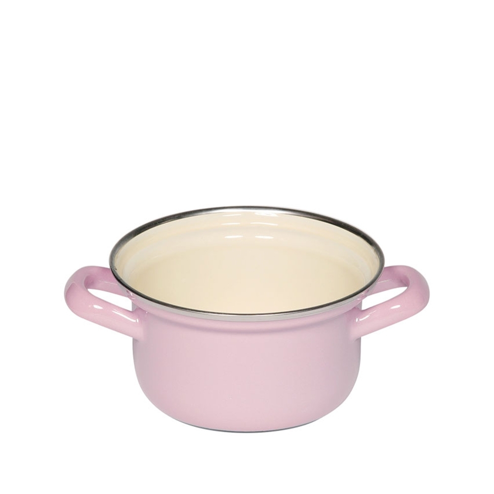 Riess CLASSIC - Bunt/Pastell - Kasserolle mit Chromrand